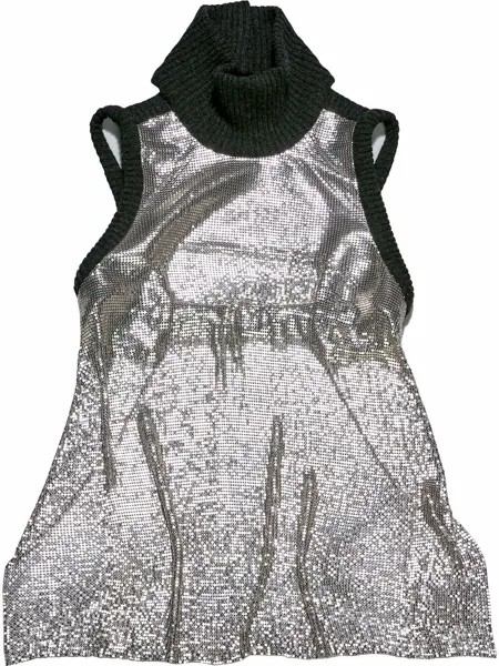 Christopher Kane BACKLESS CHAINMAIL TOP