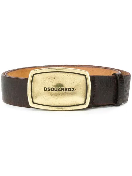 Dsquared2 ремень с металлическим логотипом