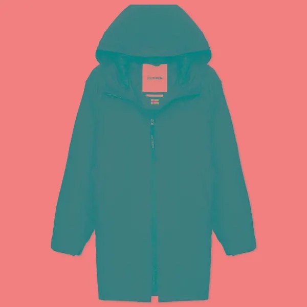 Мужская куртка дождевик Stutterheim Stockholm Winter зелёный, Размер L