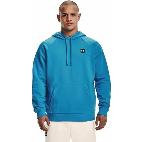 Худи Under Armour Rival Fleece Hoodie, размер SM, , синий