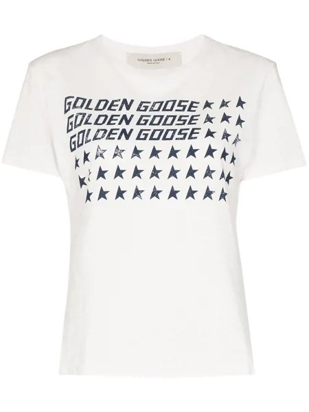 Golden Goose футболка Golden Flag