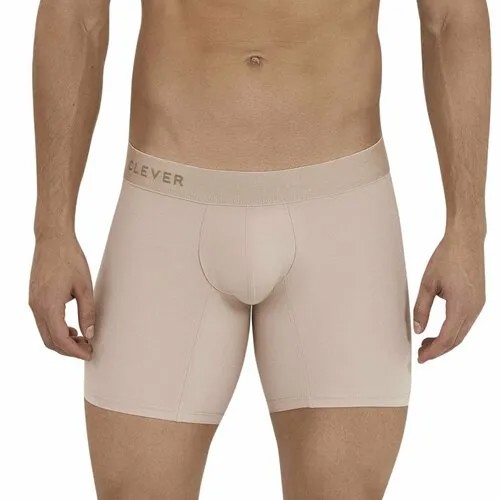 Трусы CLEVER Moda, размер S, бежевый