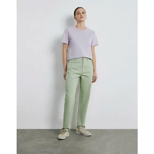 Джинсы мом Gloria Jeans, размер 36/158, зеленый