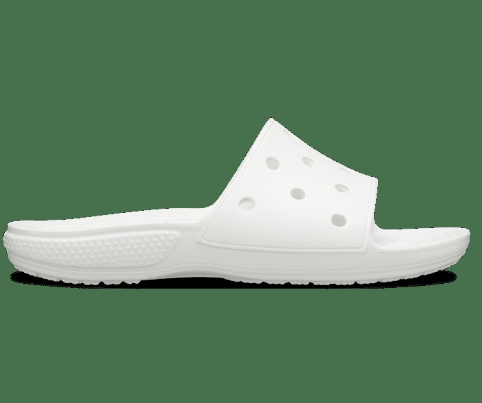 Сланцы женские Crocs CRW_206121 белые 34-35 RU (доставка из-за рубежа)