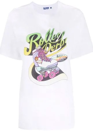 SJYP футболка Roller Derby