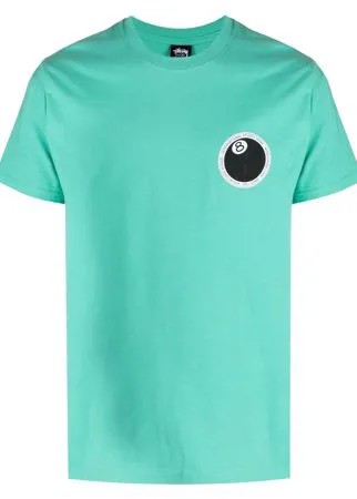 Stussy футболка с круглым вырезом и логотипом