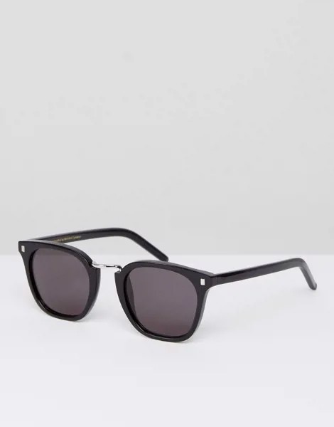 Черные квадратные солнцезащитные очки Monokel Eyewear Ando-Черный