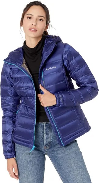 Пуховик с капюшоном Pebble Peak Columbia, цвет Dark Sapphire