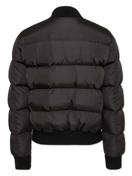 DSQUARED2 пуховик с логотипом, черный