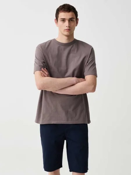 Однотонные шорты-бермуды с пятью карманами Ovs, цвет dark blue