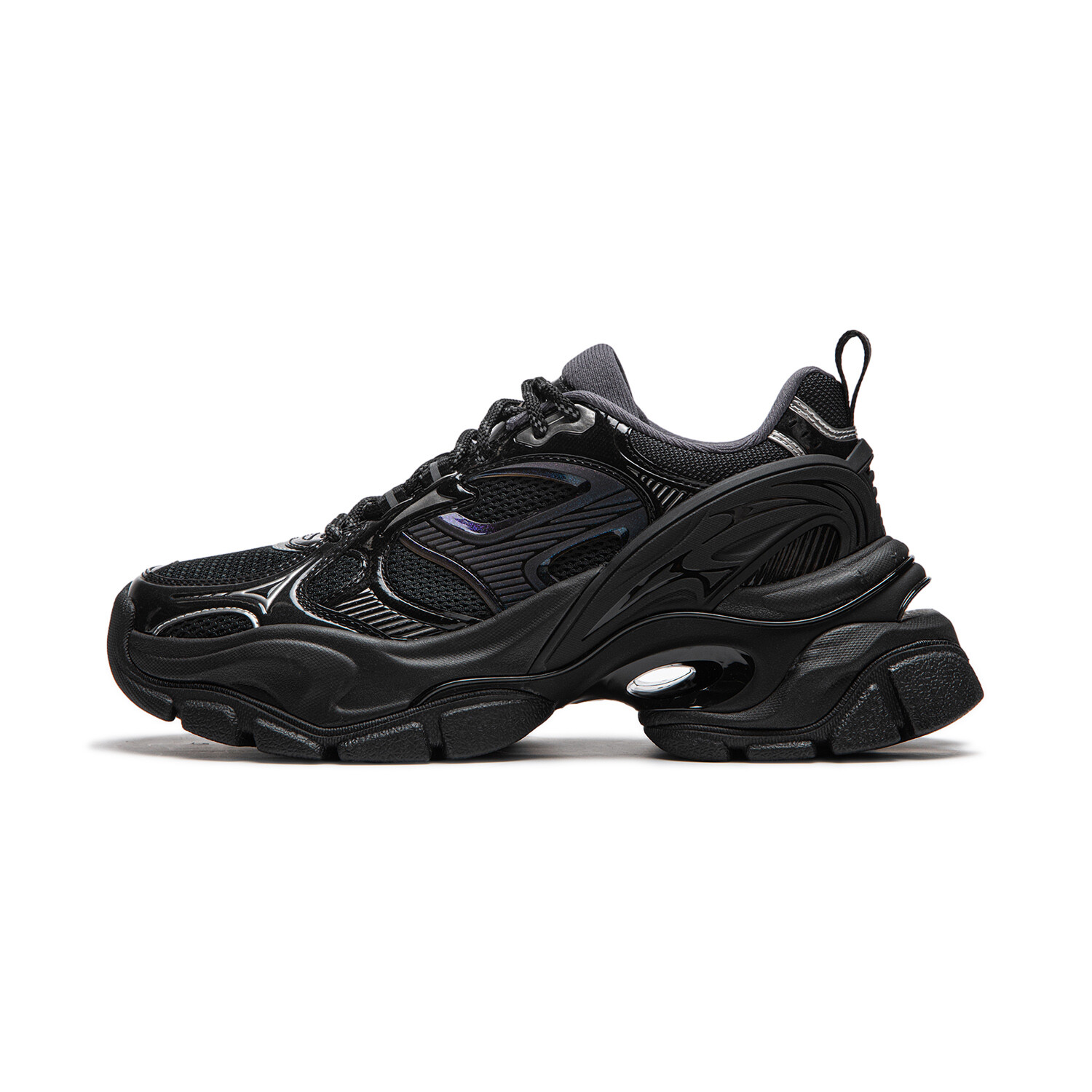 Кроссовки LINING Project* Lifestyle Shoes Women's Low-top Black, черный