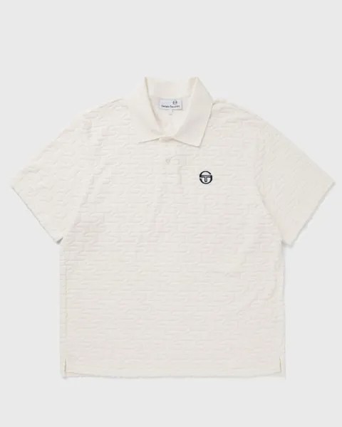 Поло Sergio Tacchini Livata Monogram Polo, белый