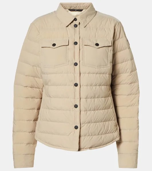 Техническая верхняя рубашка Rozes Moncler Grenoble, песочный