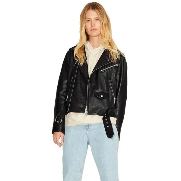 Куртка Jack & Jones Holly Biker JJXX leather, черный