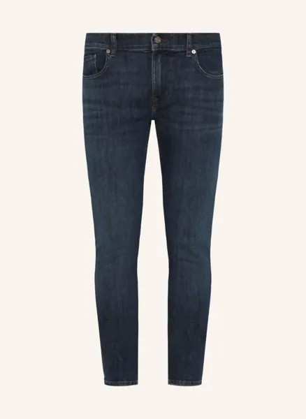 Джинсы скинни paxtyn tapered 7 For All Mankind, синий