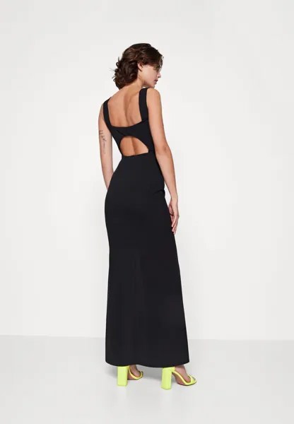 Платье из джерси Rosie Cut Out WAL G, черное