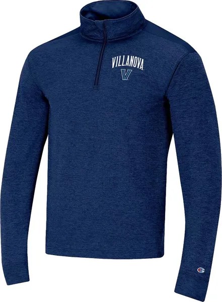 Мужская темно-синяя куртка на молнии 1/4 Champion Villanova Wildcats