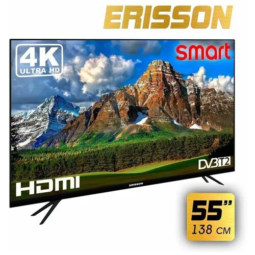 Телевизор Erisson D-LED Slim 55ULES910T2SM 55