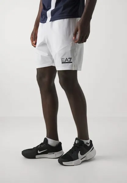 Спортивные шорты TENNIS PRO SHORTS EA7 Emporio Armani, цвет white