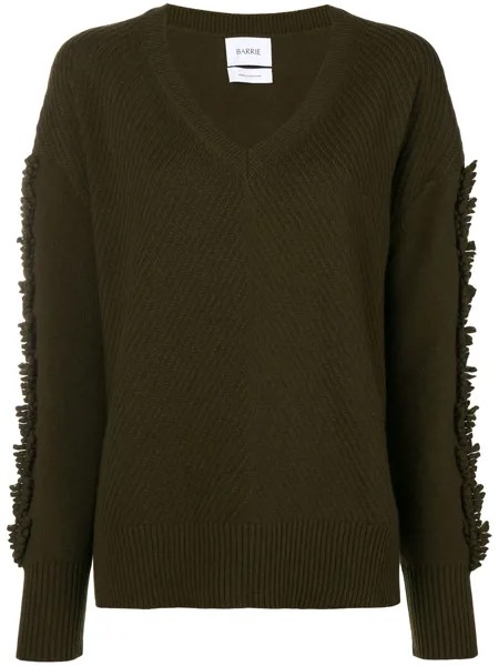 Barrie кашемировый пуловер 'Troisieme Dimension' с V-образным вырезом