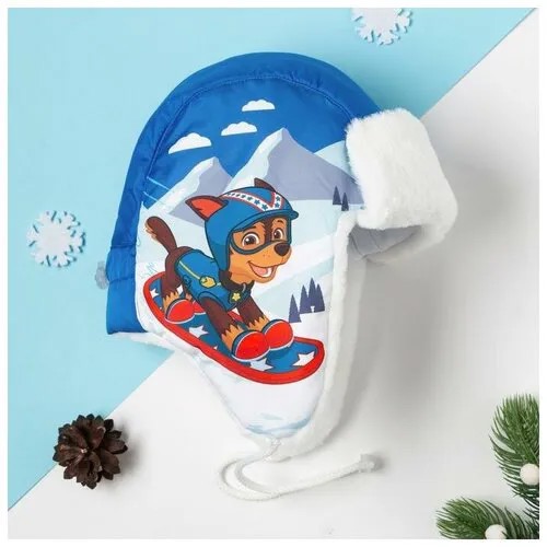 Шапка-ушанка Kaftan PAW PATROL Гончик