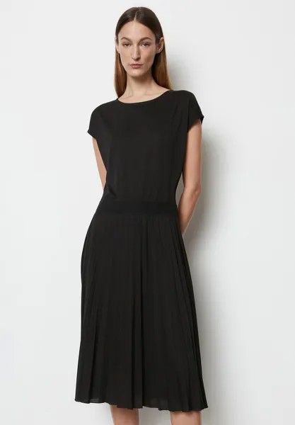 Платье из джерси MIT ELASTISCHER TAILLE PLISSIERTEM Marc O'Polo, цвет black