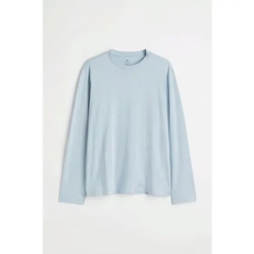 Лонгслив H&M, размер S, голубой