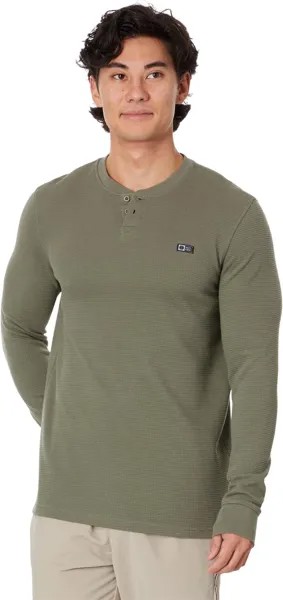 Футболка Salty Crew Daybreak 2 Long Sleeve Thermal, цвет Olive