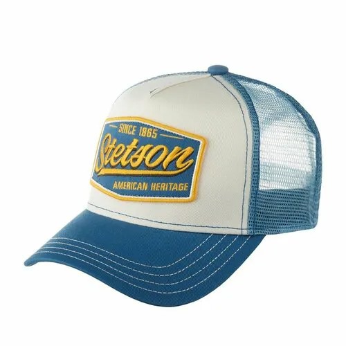 Бейсболка STETSON, размер 0, синий/белый