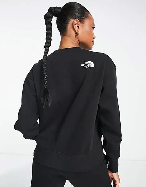 Черный свитшот оверсайз The North Face Essential эксклюзивно на ASOS