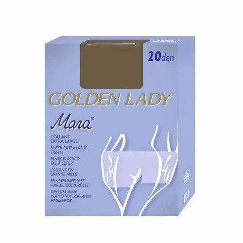 Колготки Golden Lady, 20 den, размер 6, бежевый