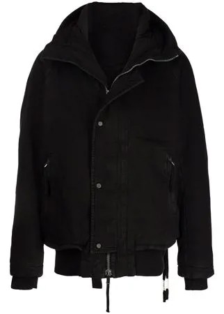 Boris Bidjan Saberi бомбер с капюшоном