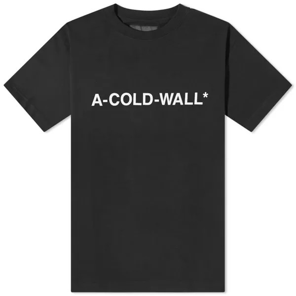 Футболка с логотипом A-COLD-WALL*, черный