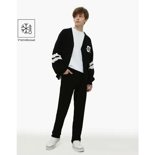 Джинсы  Gloria Jeans, размер 10-11л/146 (36), черный