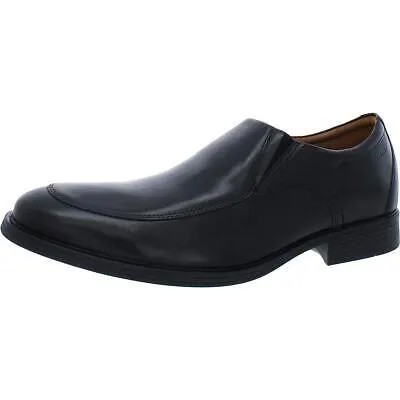 Мужские черные кожаные оксфорды Clarks Whiddon Step 11 Medium (D) BHFO 1226