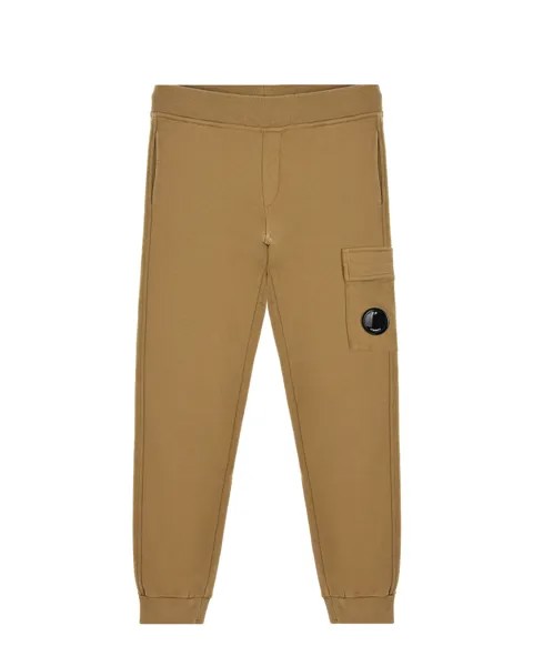 Бежевые спортивные брюки CP Company детские