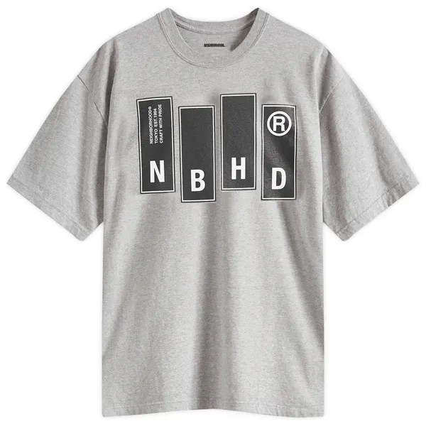 Футболка Neighborhood 26 Printed T-Shirt, серый