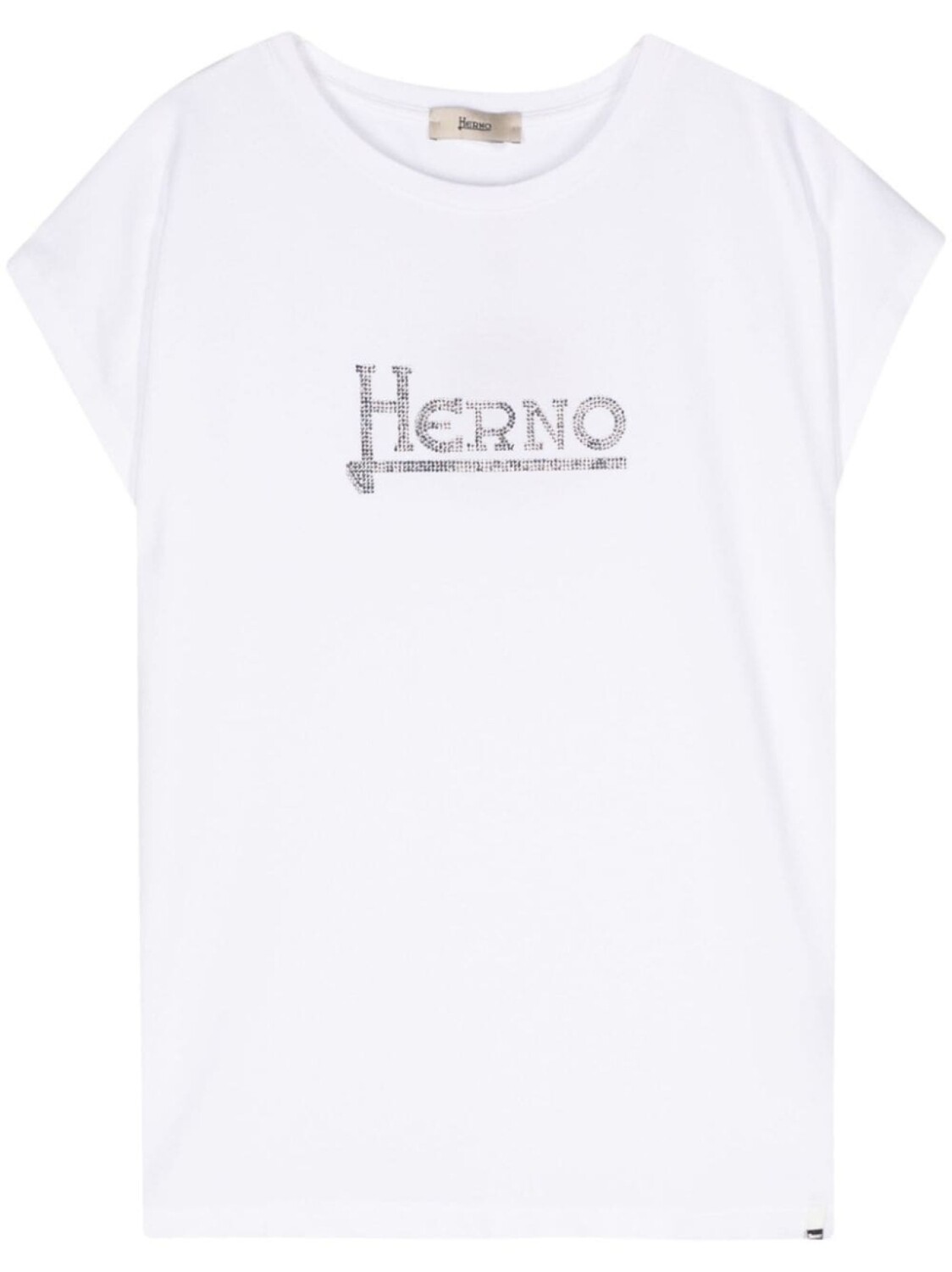 Herno футболка с логотипом, белый