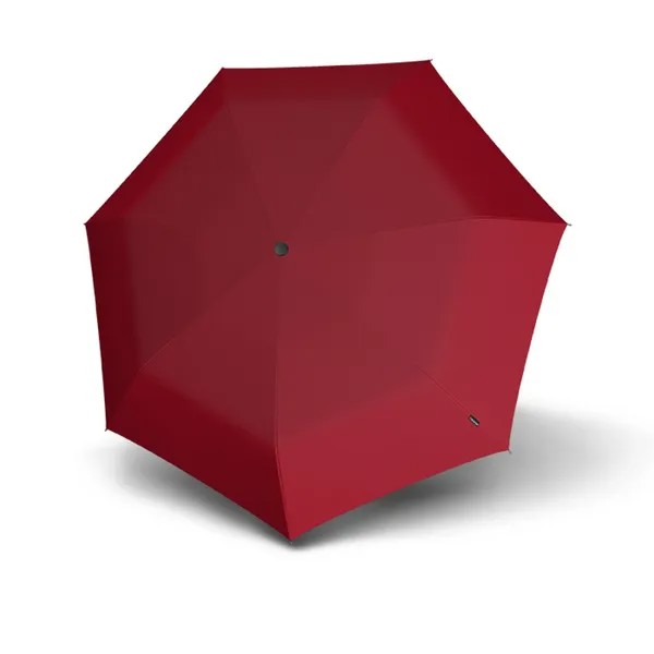 Зонт складной женский механический Knirps T.050 dark red