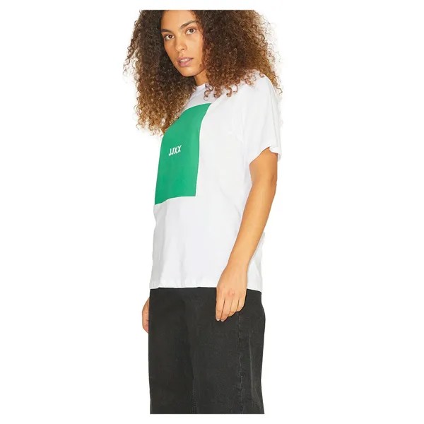 Футболка Jack & Jones Amber Relaxed Every Square JJXX, белый