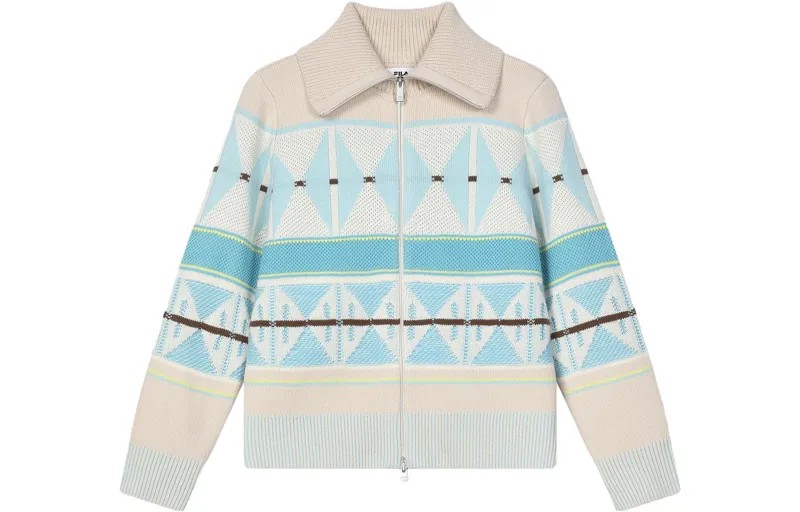 ФИЛА Женский свитер FILA, цвет Allover Print
