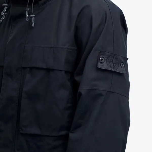 Stone Island Полевая куртка Ghost Valves, черный