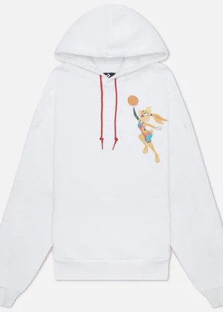 Женская толстовка Converse x Space Jam A New Legacy Hoodie, цвет белый, размер L