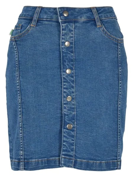 Юбка длиной до колена Urban Classics, цвет clearblue washed