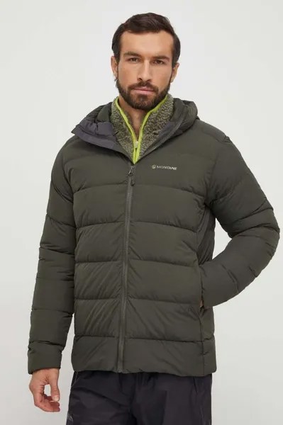 Дутая лыжная куртка Tundra Montane, зеленый