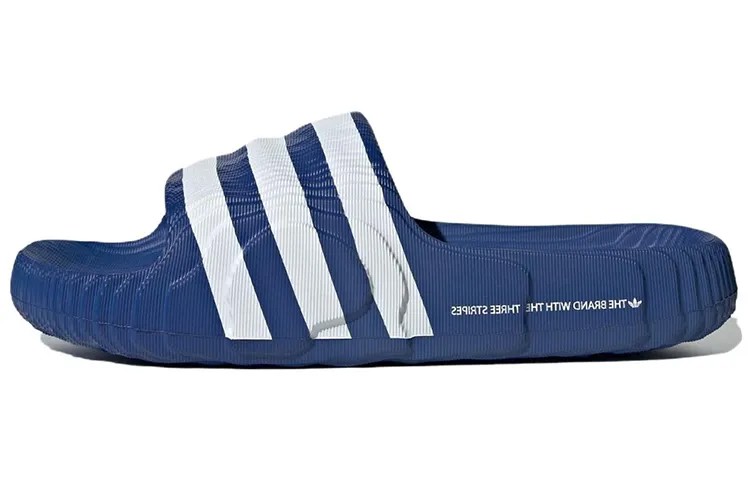 Adidas originals Шлепанцы серии ADILETTE Мужские, Blue/White