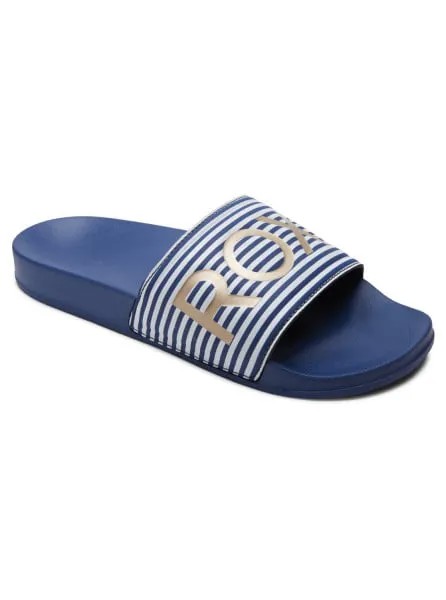 Сланцы женские Roxy ARJL100679-NGO синие 38 EU