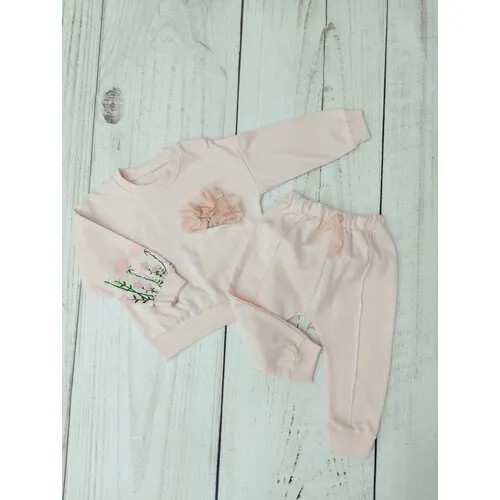 Комплект одежды Мой Ангелок, размер 74, розовый