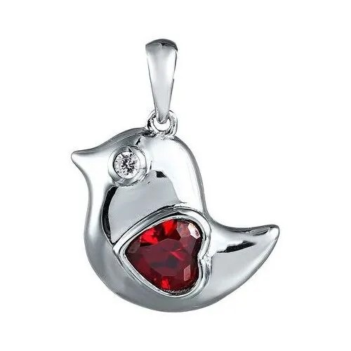 Подвеска с фианитами из серебра IP1227-PD-001-WG JV