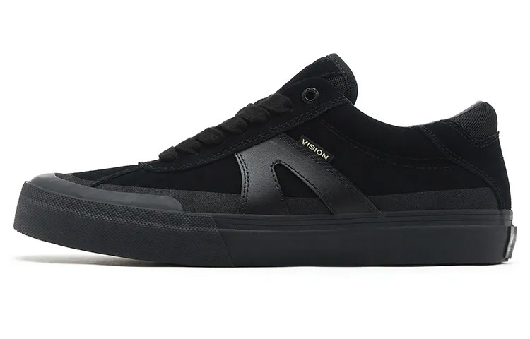 Кроссовки vision street wear Push Pro Skateboarding Shoes Unisex Low-top Black, черный